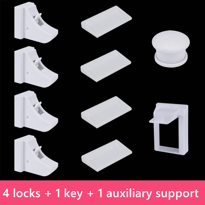 Children's Multifunctional Safety Lock, Drawer Lock, Cabinet Door Lock