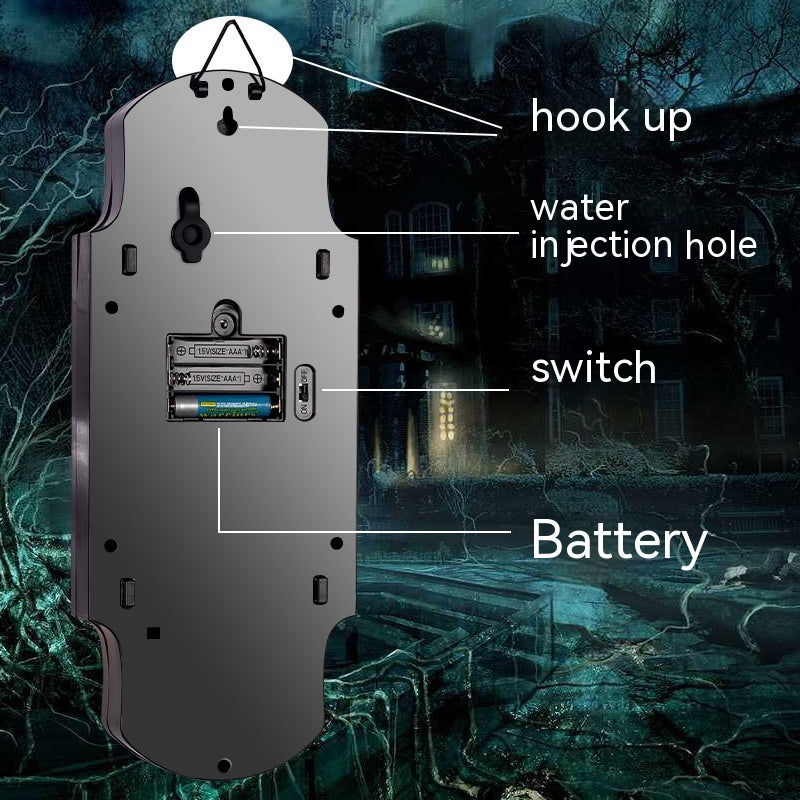 Halloween Funny Doorbell Induction Spray Door Lock