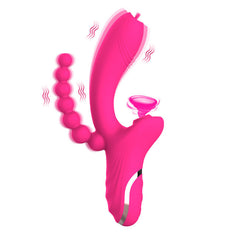 3-in-1 Massager Stimulating Vibrating Silicone Toys