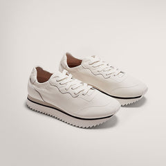 Women's leather sneakers