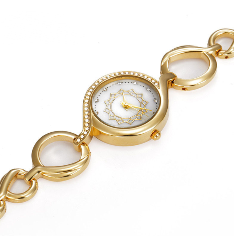 Small Dial Diamond Fashion Bracelet Watch