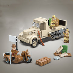 Assembled Building Blocks Heroes and Generals Educational Toys for Children