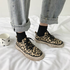 Casual leopard sneakers