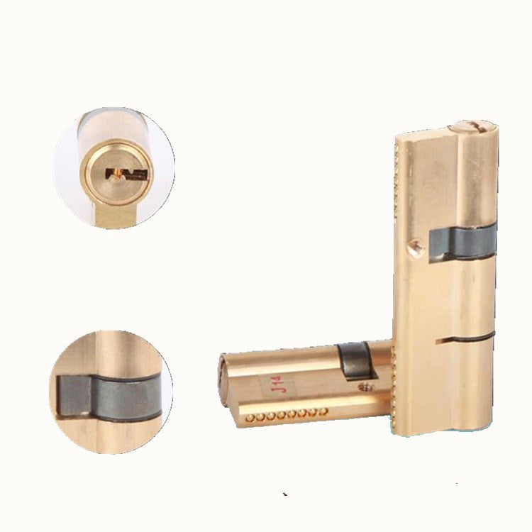 Security door full copper lock core