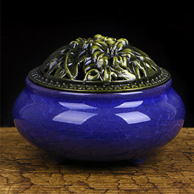 Retro package incense burner