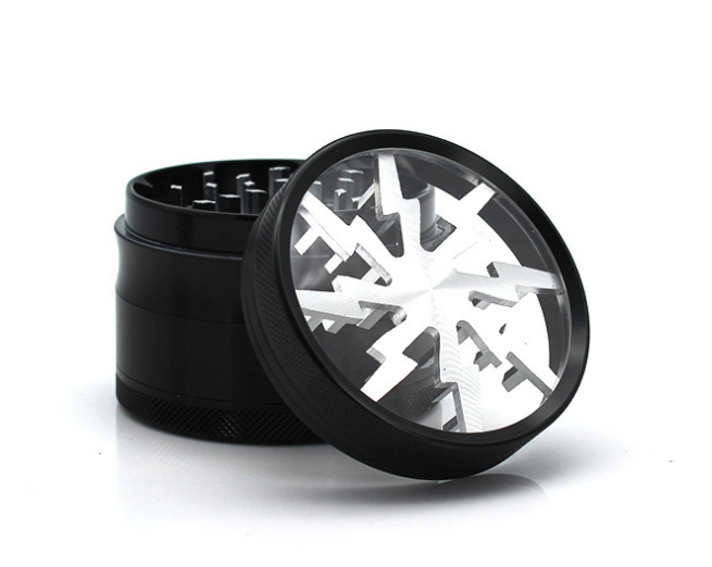 Aluminum Spice Grinder with Pollen Scraper