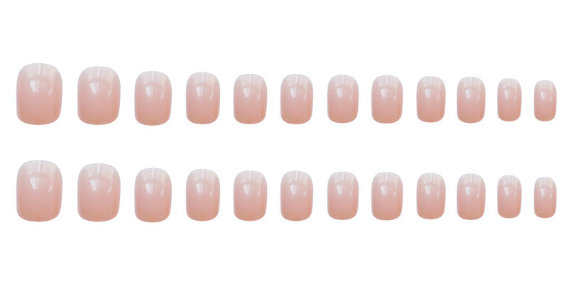 Jelly powder false nails