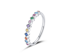 Light luxury niche girl ring