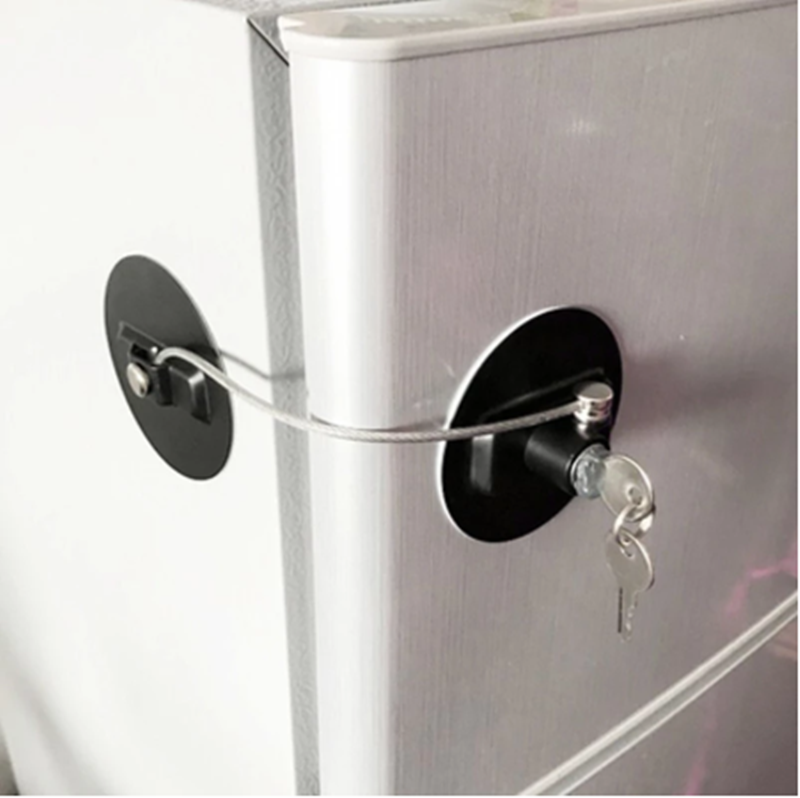 Refrigerator Lock Child Lock Sliding Door Lock