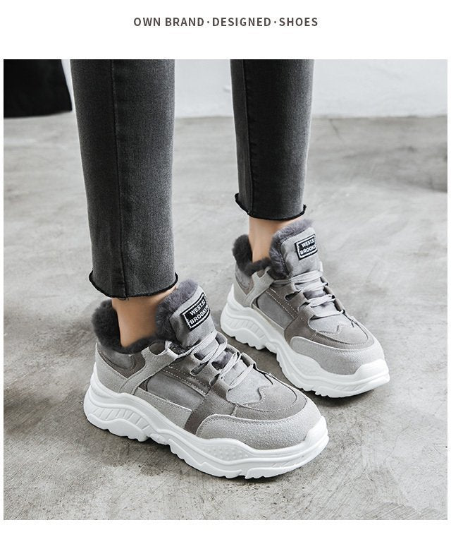 Trifle shoes sneakers cotton shoes women sneakers