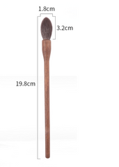 Walnut Makeup Brush