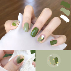 Luminous Nail Art Sticker Nail Patch Lasting Waterproof