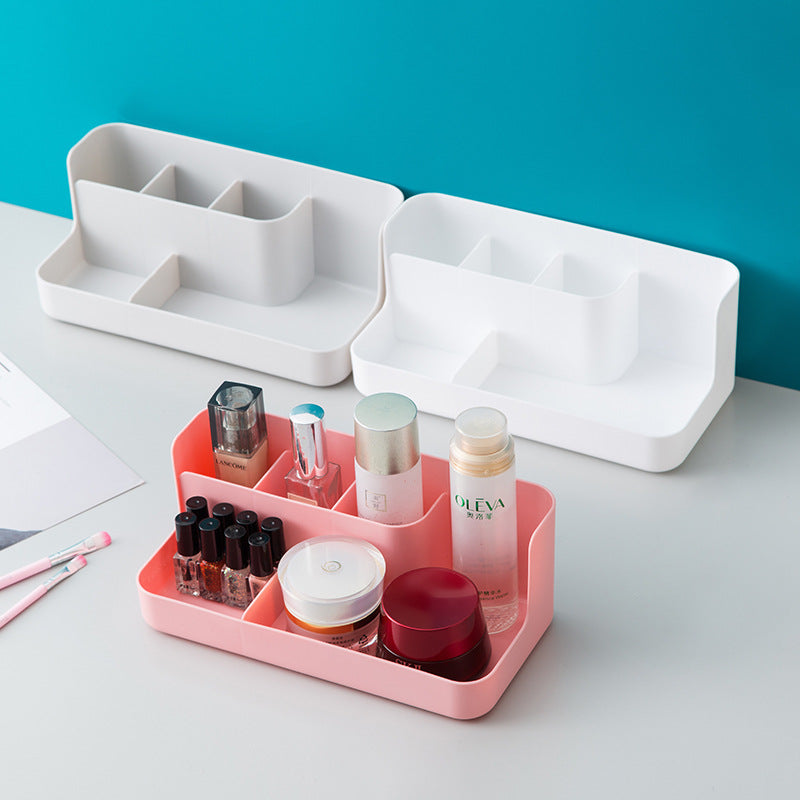 Desktop Cosmetics Storage Box Student Skincare Dressing Table