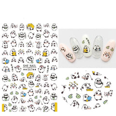 Cartoon character sticker manicure sticker