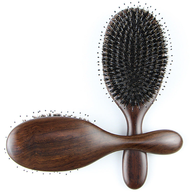 Boar Bristle Ebony Air Cushion Air Cushion Hairdressing Comb