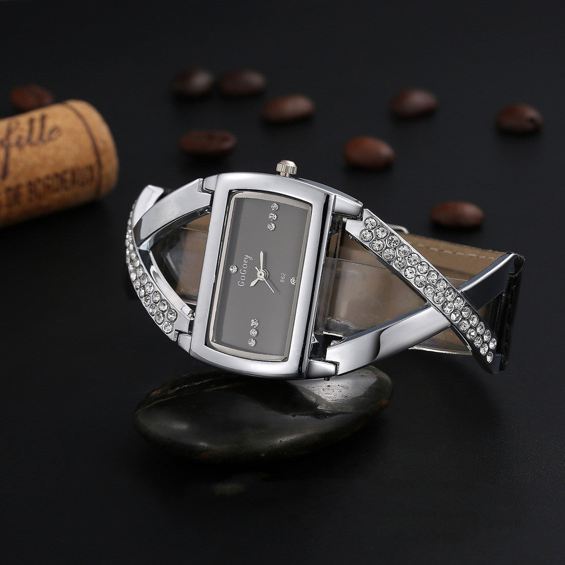 Personalized Fashion Cross Bracelet Watch Roman Men's Watch