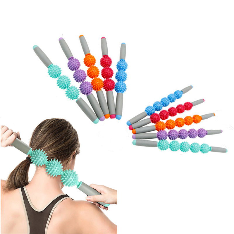 Anti Cellulite Massager Stick Anti-Cellulite Trigger Point Stick Body Foot Face Leg Slimming Massage Muscle Roller