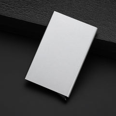 Aluminum Card Box Stainless Steel Business Card Holder