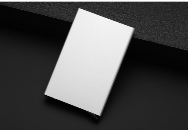 Aluminum Card Box Stainless Steel Business Card Holder