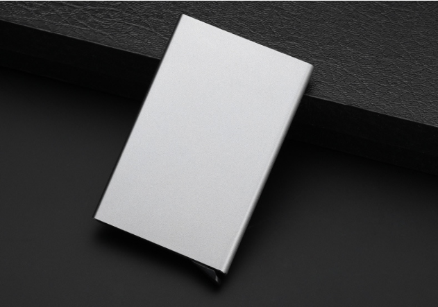 Aluminum Card Box Stainless Steel Business Card Holder