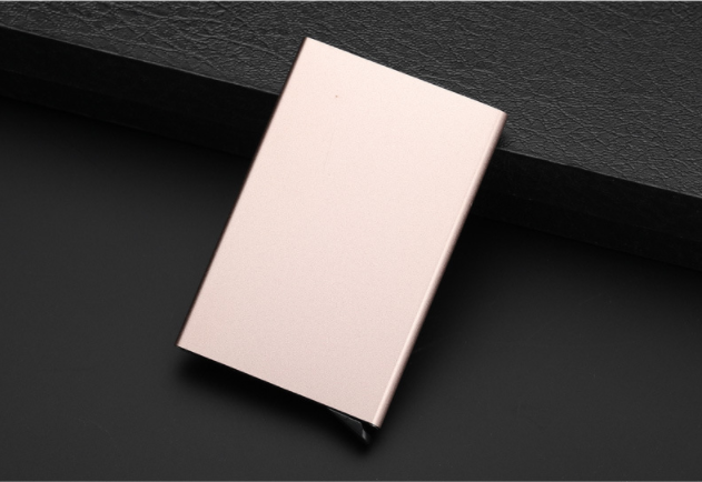 Aluminum Card Box Stainless Steel Business Card Holder