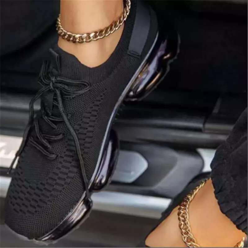 Mesh air cushion sneakers