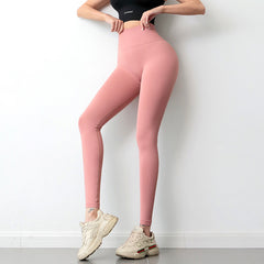 European And American Peach hip-lifting Fitness Pants Women's Tight