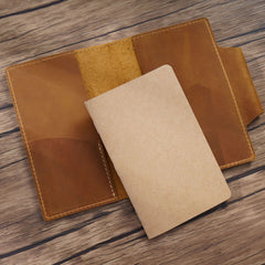 Notepad Leather Magazine Cover Travel Notebook Diary