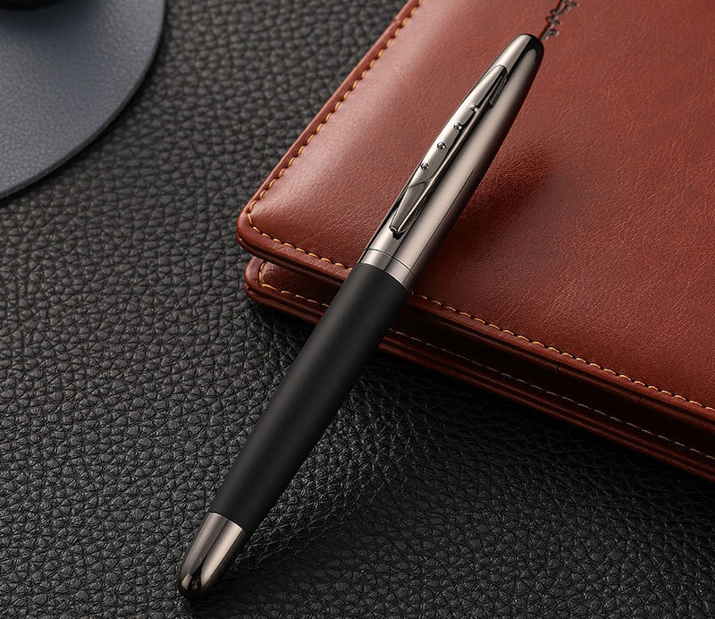 Heavy Hand Signature Pen Metal Jewel Pen Business Simple Anti Slip Custom Neutral Signature Lettering Pen