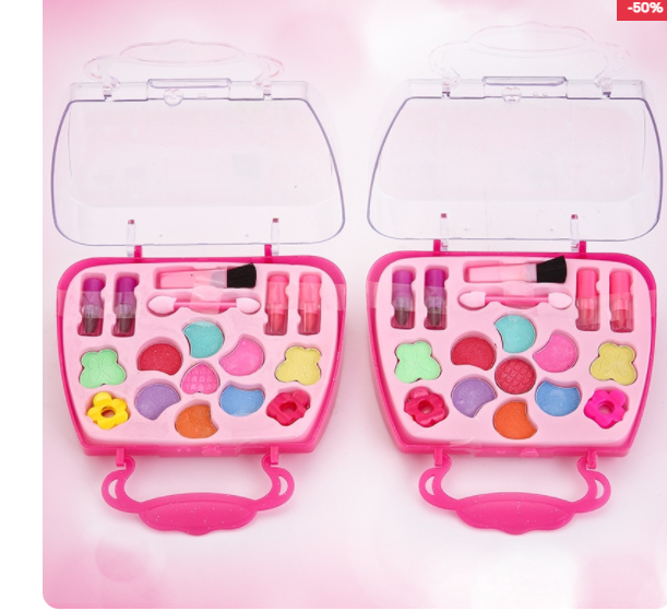 Children And Girls Jewelry Cosmetics Dressing Toys