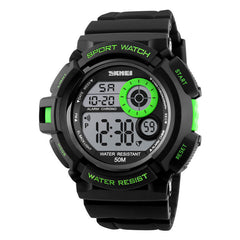 Time Beauty Multifunctional New Fashion Luminous Watch Men's Cool Waterproof Student Sports Electronic Watch