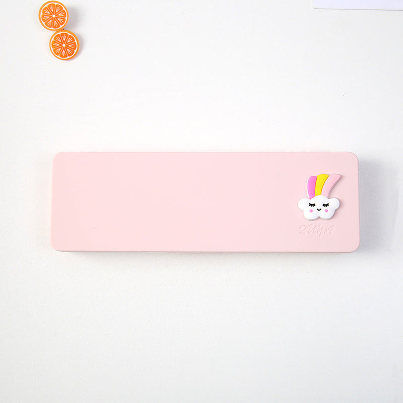 Korean version of ins candy color cartoon pencil case