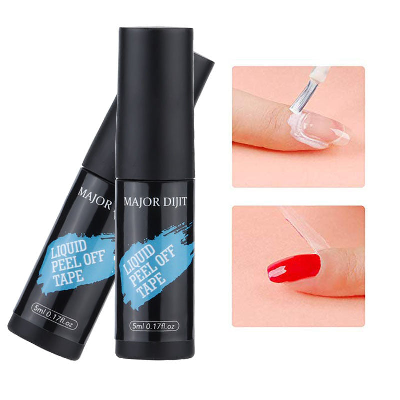 Anti-spill glue nail polish