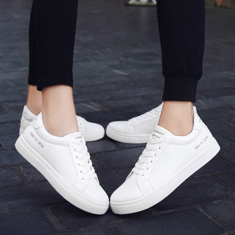 White sneakers