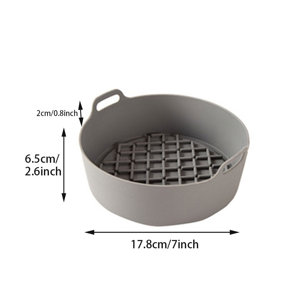 Air Fryer Silicone Pot Replacement Of Parchment Paper Liners No More Cleaning Basket After Using The Air Fryer Food Safe Air Fryers Oven Accessories