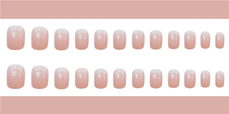 Jelly powder false nails