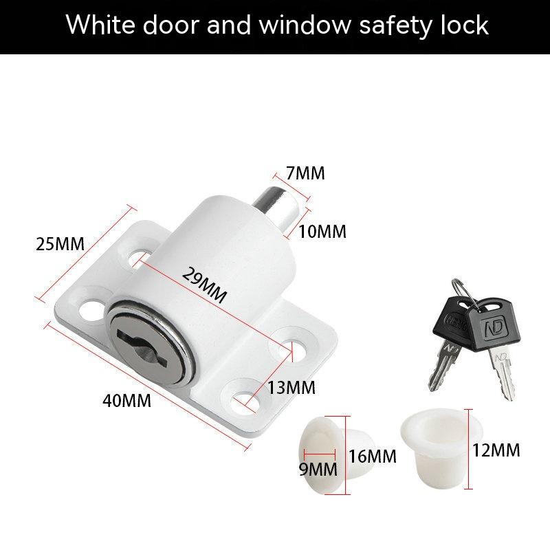 Aluminum Alloy Telescopic Window Limit Sliding Door Lock Buckle