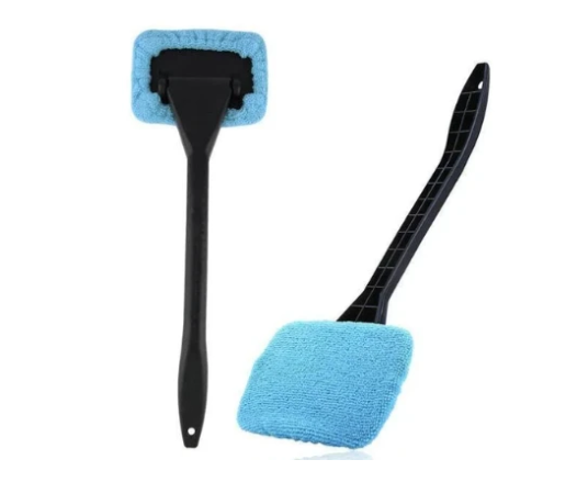 Car Window Pivoting Microfiber Cleaner Auto Window Cleaner