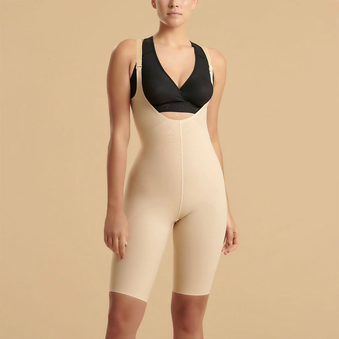 REINFORCED GIRDLE WITH HIGH-BACK AND LAYERED PANELS - SHORT LENGTH, NO CLOSURES - STYLE NO. SFBHRS2