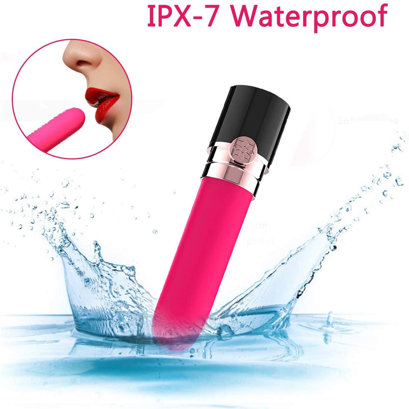 Rechargeable Lipstick Vibrator Women's Masturbation Device