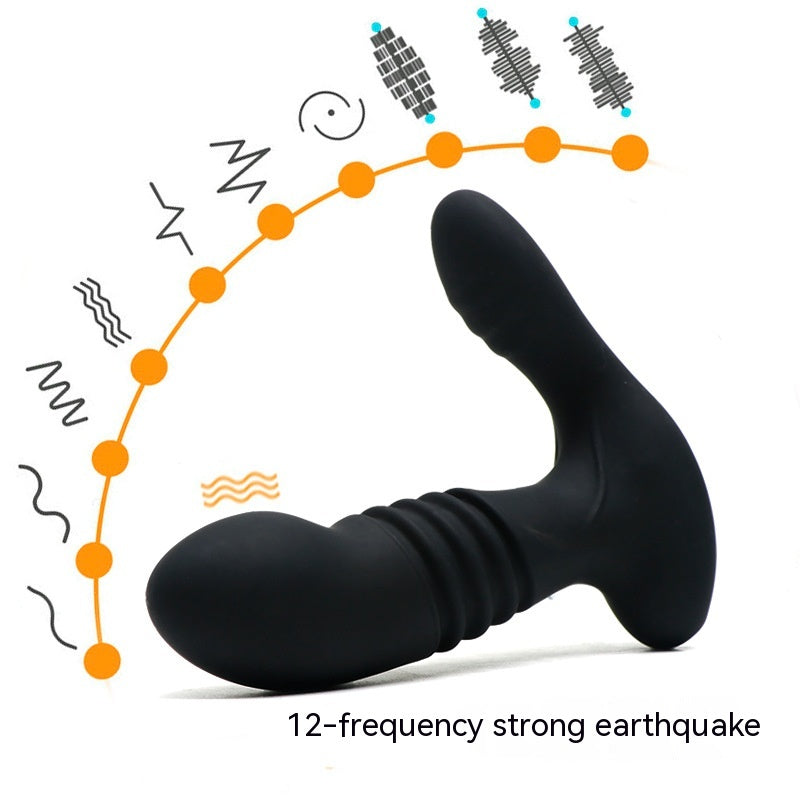 Men's Telescopic Prostate Butt Plug Vibrator