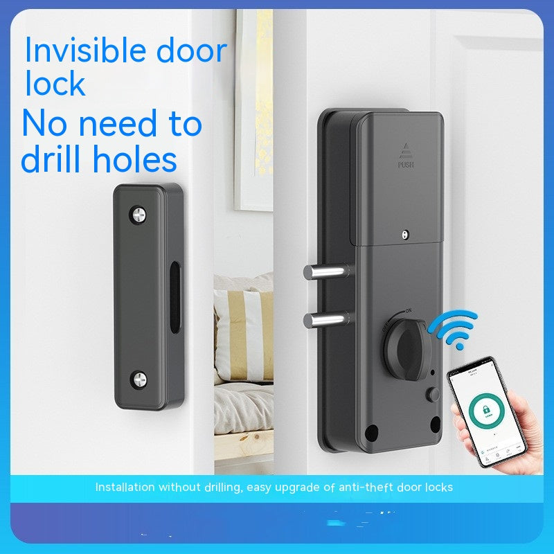 Punch-free Invisible Door Lock Smart Card Swiping