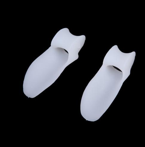 1 pair of silicone small toe finger straight hair toe valgus toe deformity device