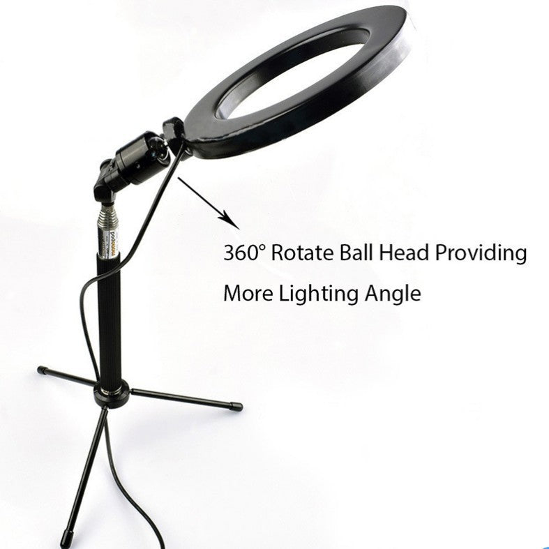 Compatible with Apple, Lifting ring LED fill light, flash photography light, floor tripod