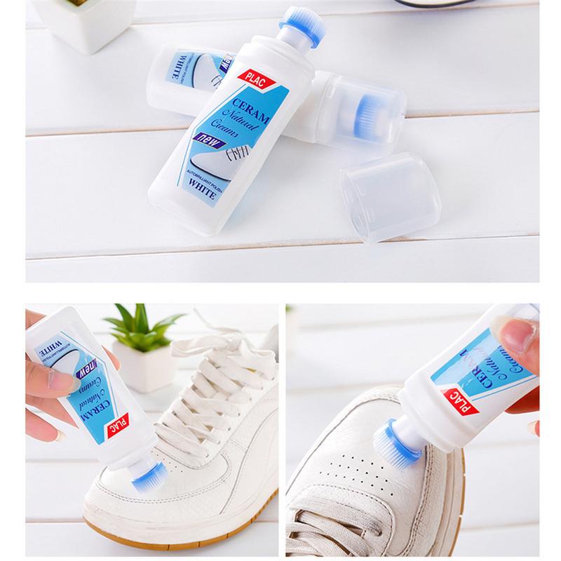 Decontamination shoe cleaner