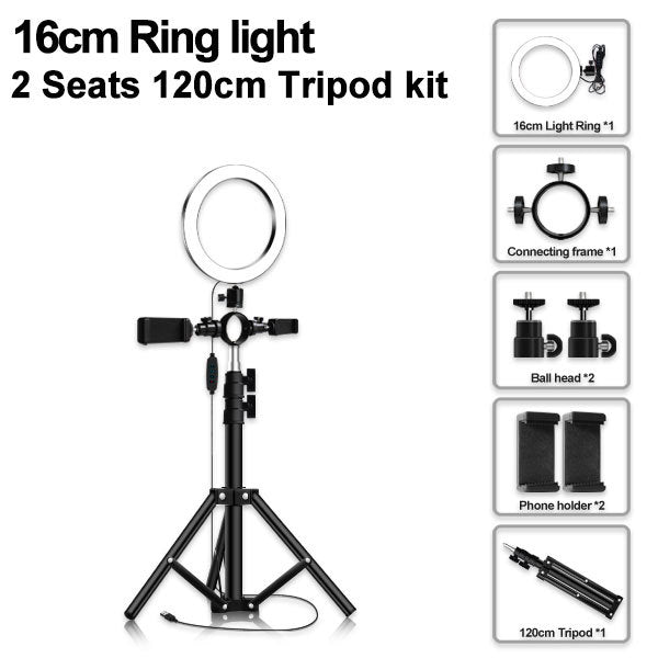 Compatible with Apple, led tripod multi-position fill light