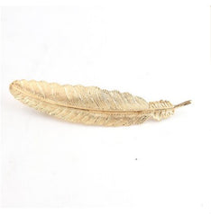 Boho Metal Leaf Hair Clip Barette