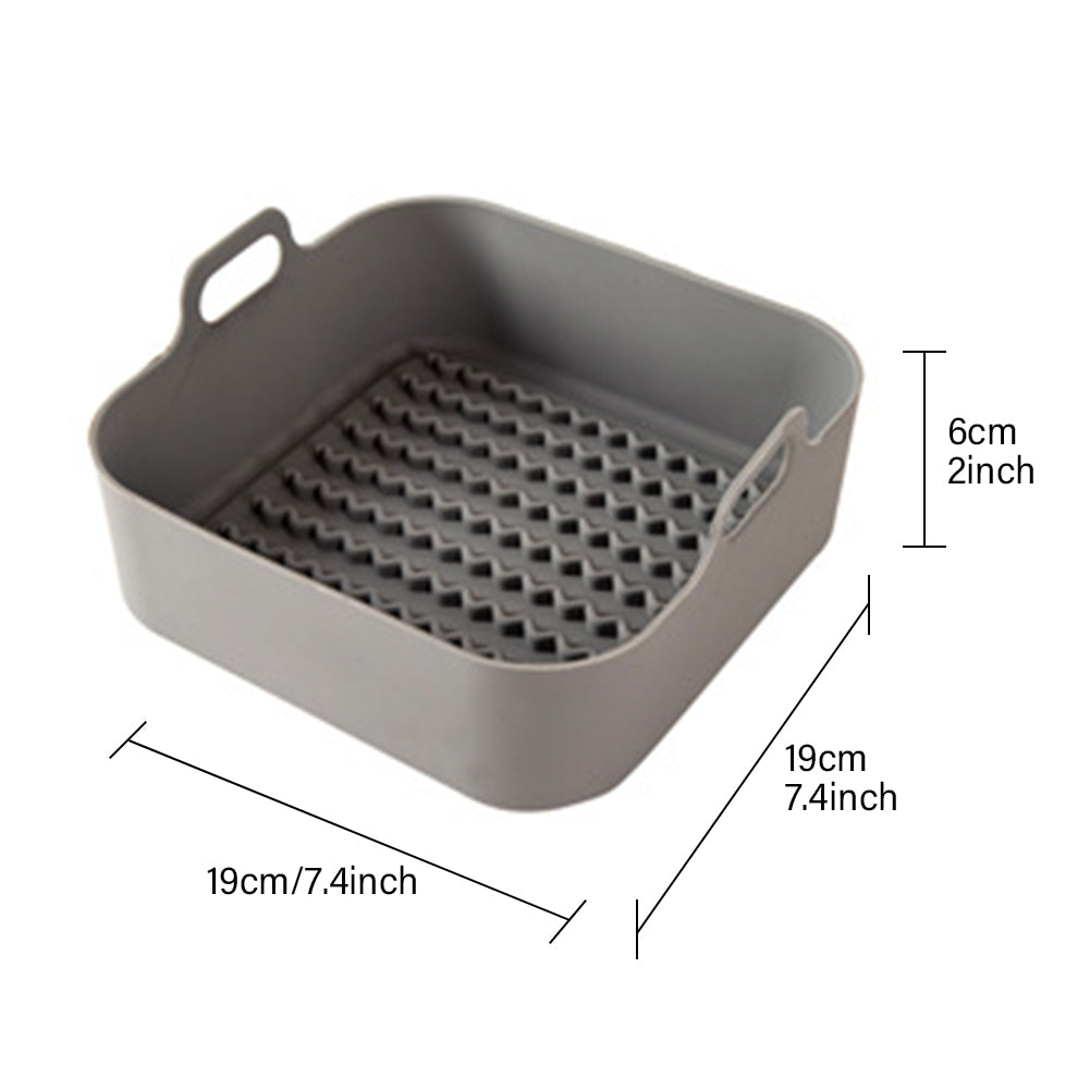 Air Fryer Silicone Pot Replacement Of Parchment Paper Liners No More Cleaning Basket After Using The Air Fryer Food Safe Air Fryers Oven Accessories