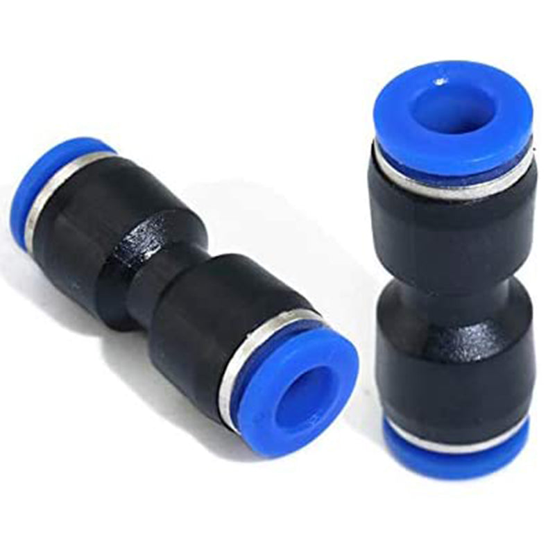 Jinqi Pneumatic Plastic Connector Straight Through Butt PU-56810121416mm Quick Insertion Trachea Connector