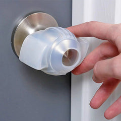 Anti-collision protection cover for door lock